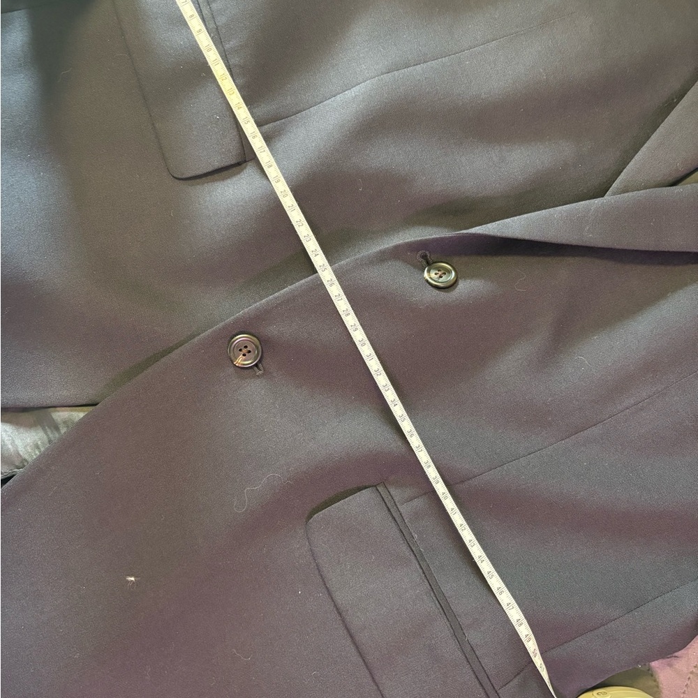 Polo Ralph Lauren Dark Blue Blazer with black buttons - Picture 6 of 8